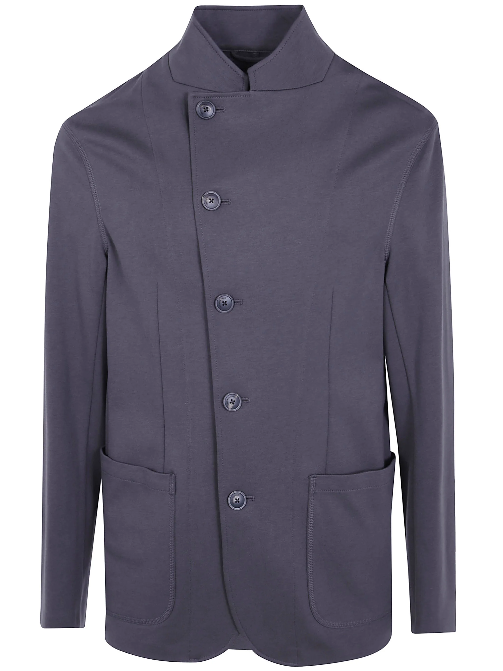 Jacket Double Breasted Front Pocket Blazer - 1