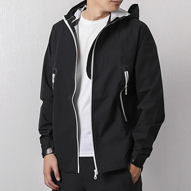 adidas originals windbreaker Hooded Jacket Black BR4146 - 4