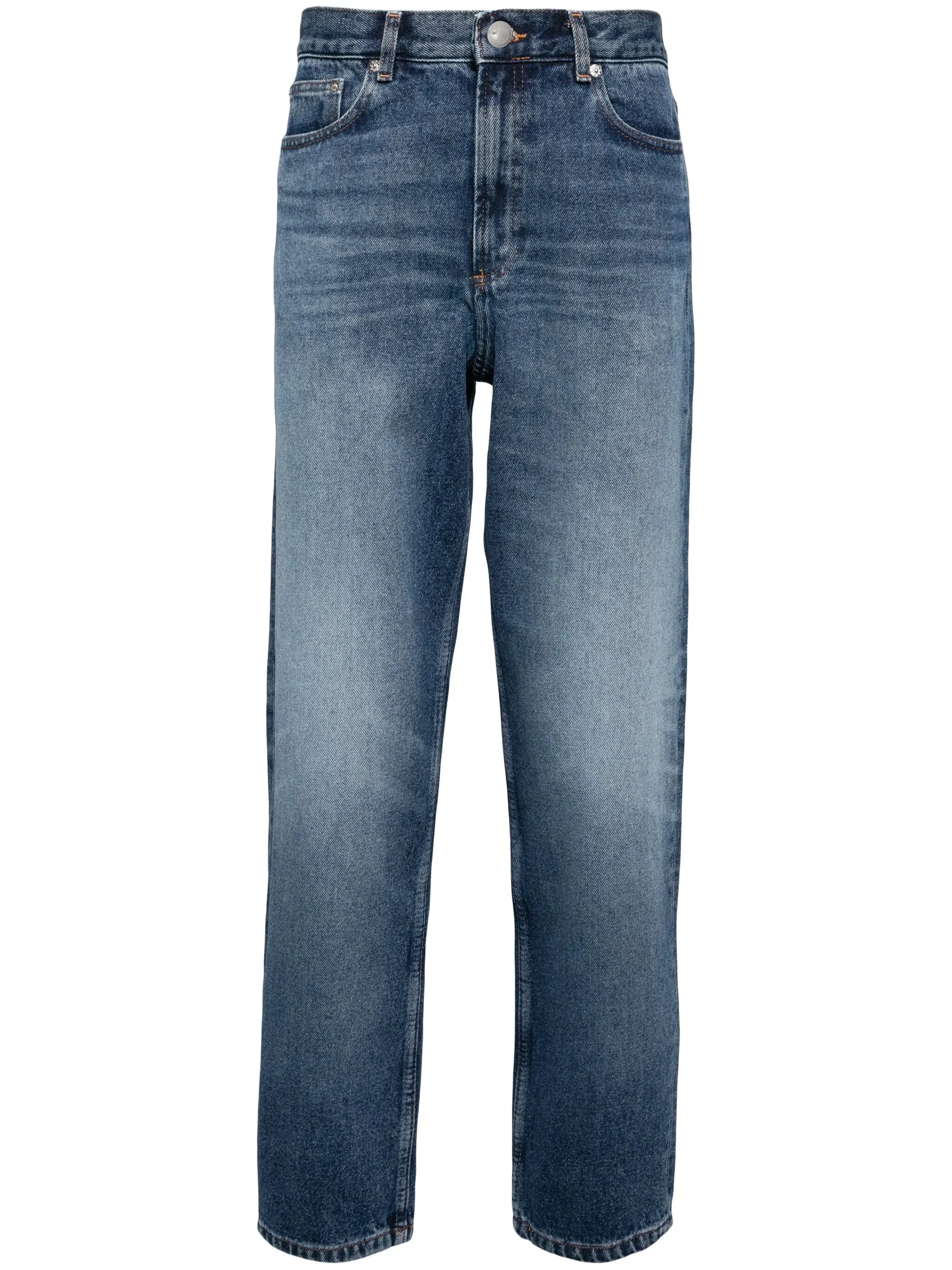 A.p.c. Washed Straight Jeans - 1