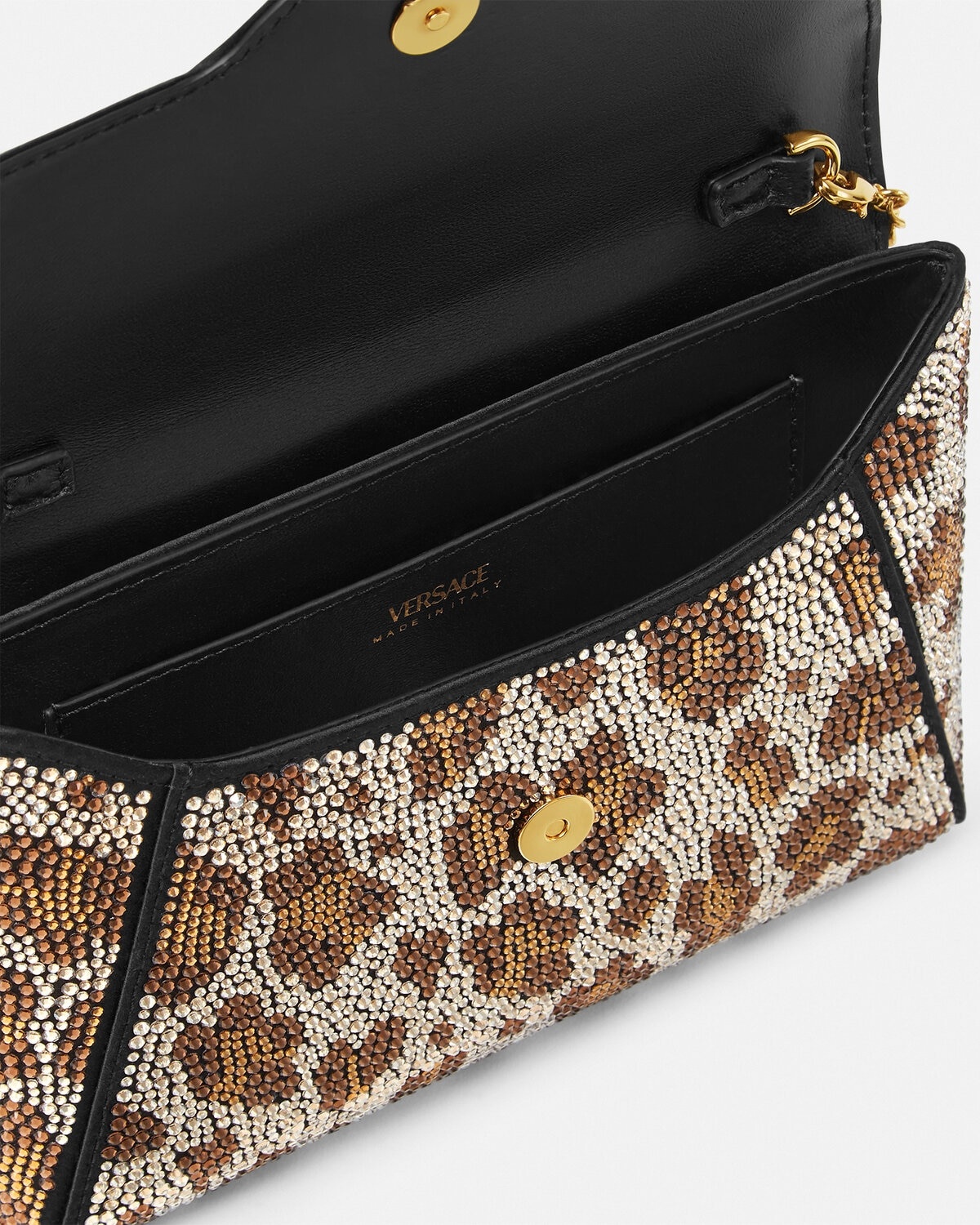 Crystal Leopard La Medusa Clutch - 5