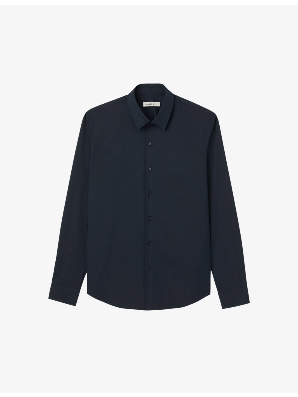 Slim-fit stretch cotton-blend shirt - 1