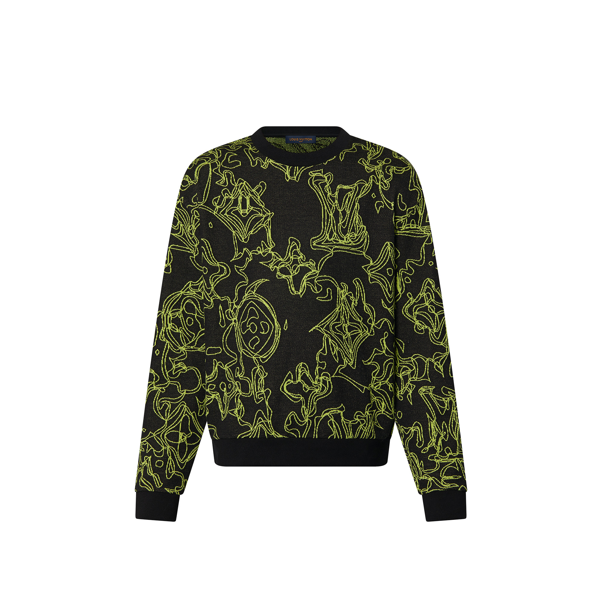 Monogram Cotton Crewneck - 1