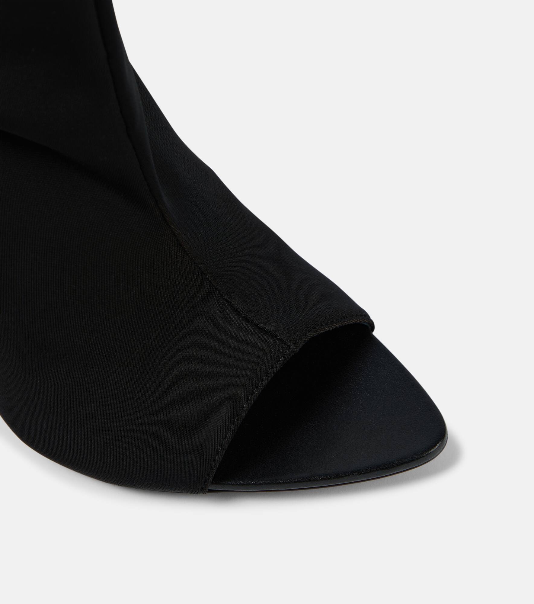 Peep Toe over-the-knee boots - 6