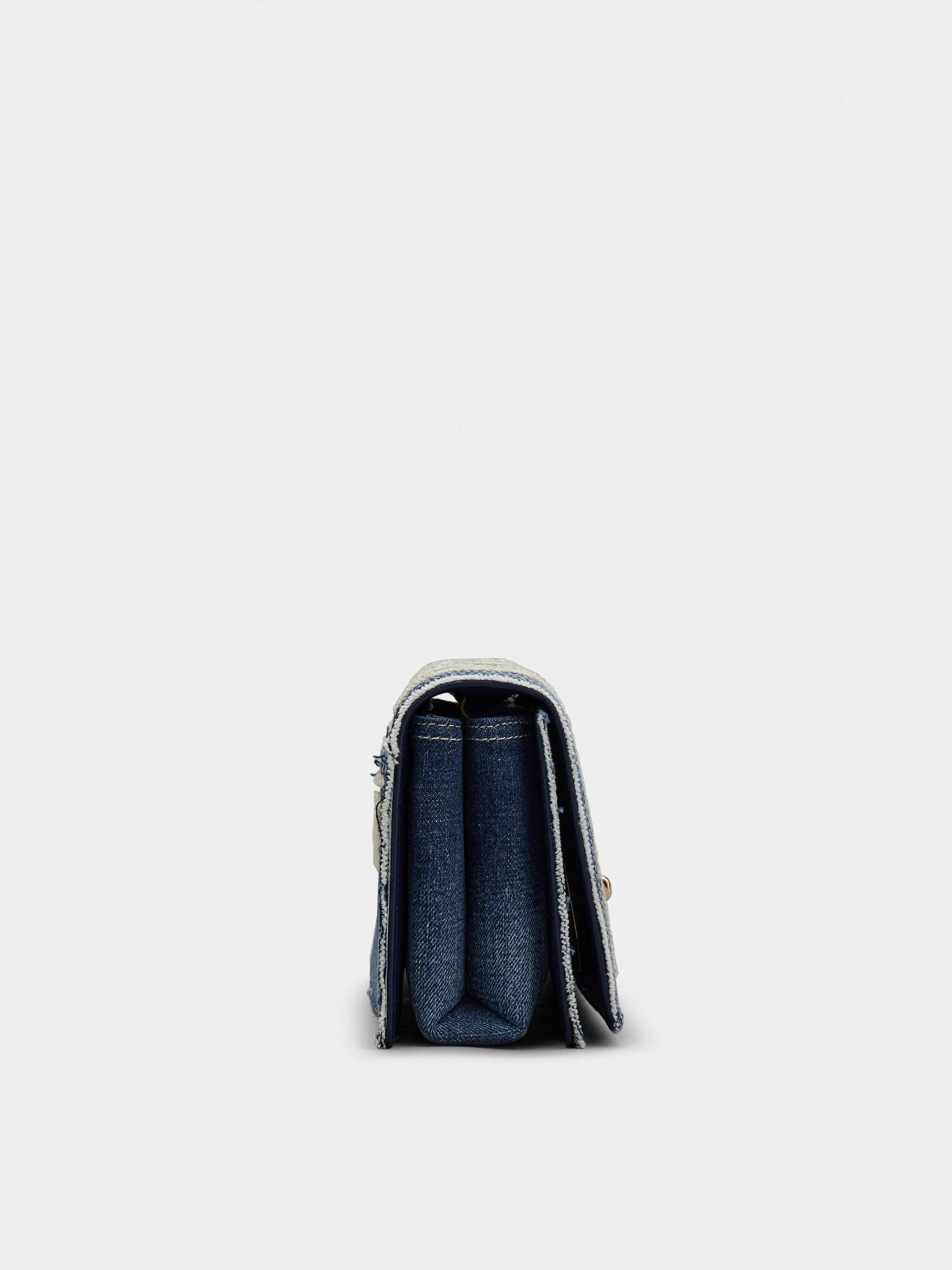 Viv' Choc Summertime Bag in Denim - 4