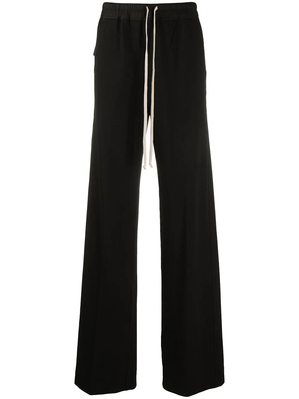 wide-leg drawstring track pants - 1