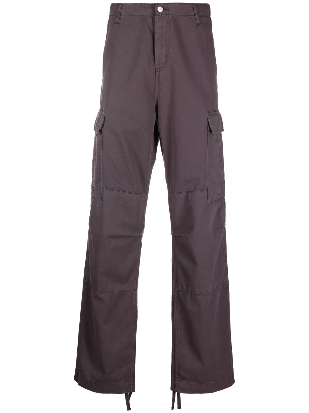 straight-leg cargo trousers - 1