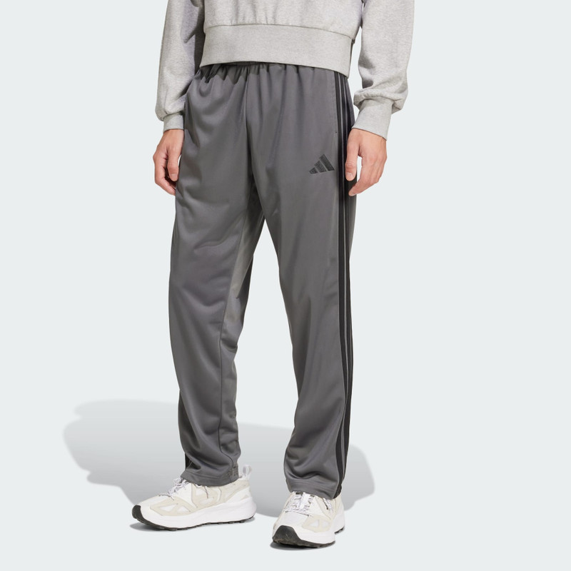 adidas 3-Stripes Tricot Regular-Fit Open Hem Track Pants outlook