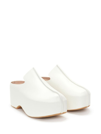 JW Anderson platform leather loafers outlook