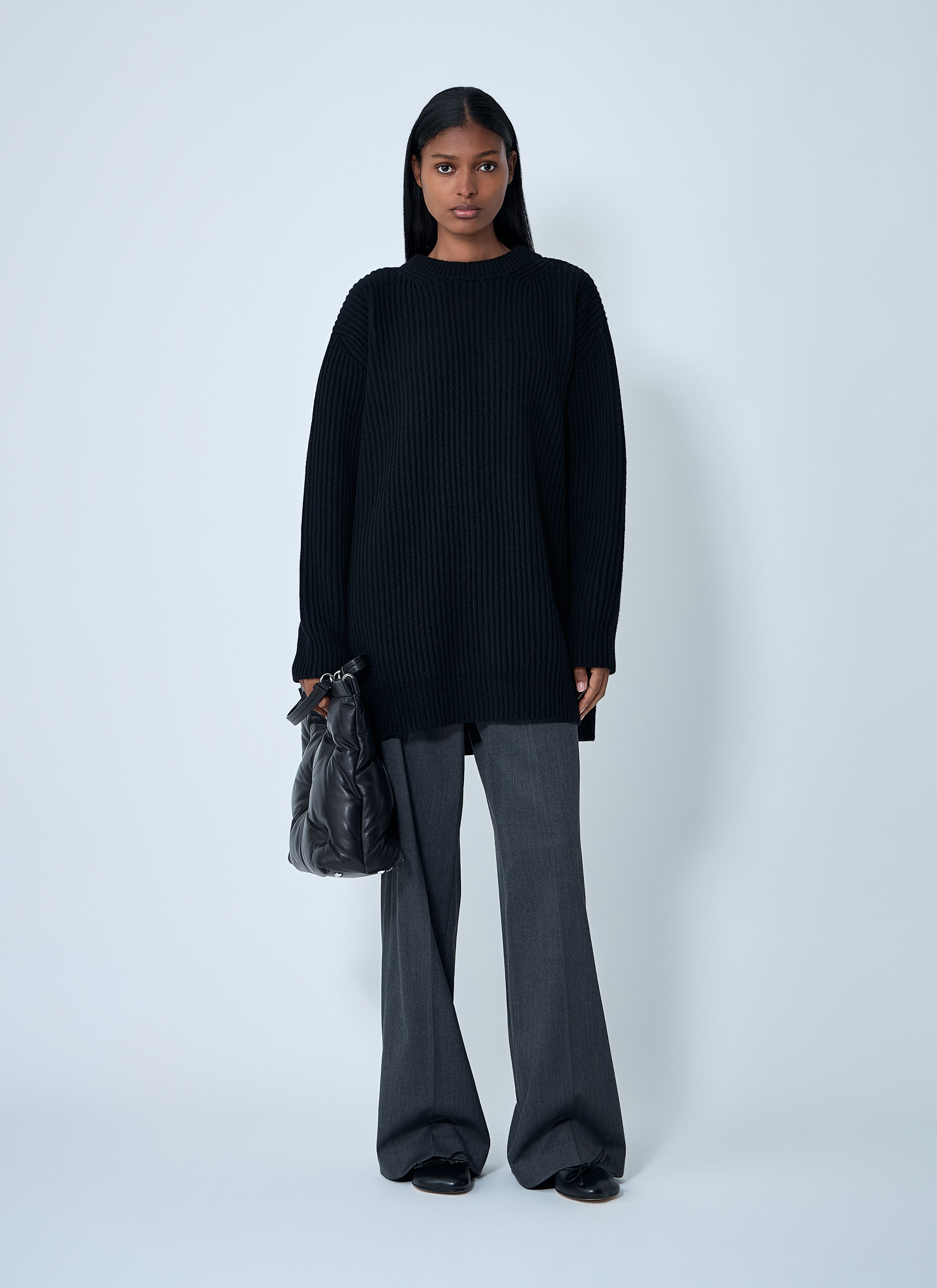 Contrast Panel Sweater - 2