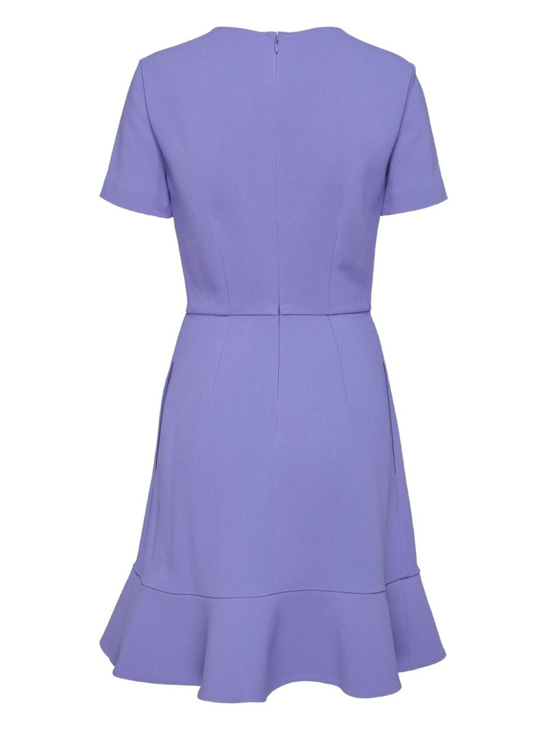 Stella McCartney short-sleeve ruffled mini dress outlook