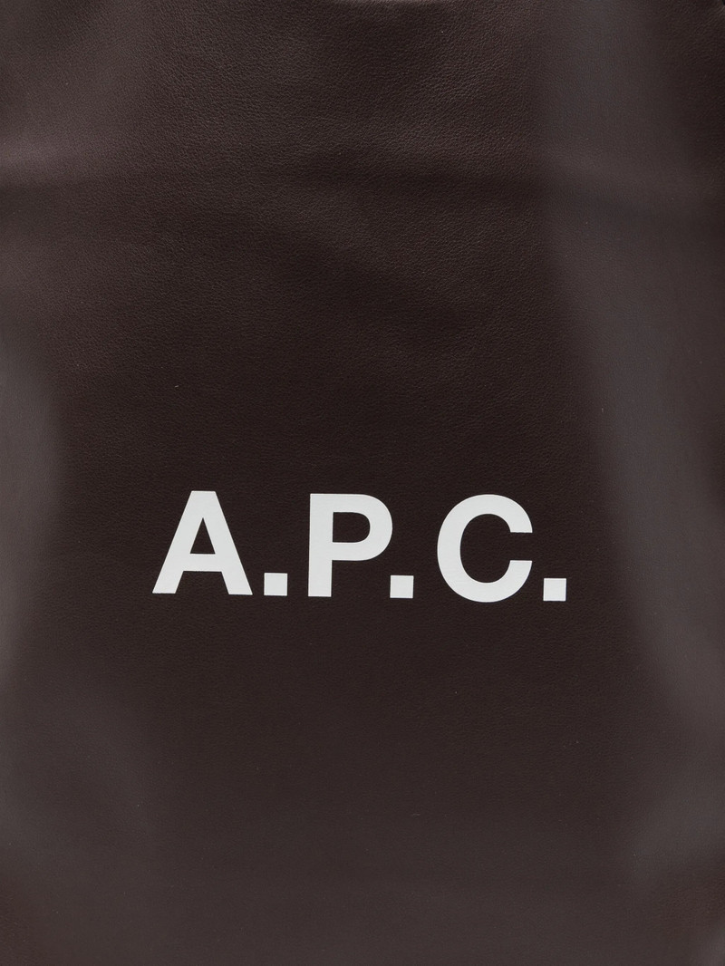 A.P.C. A.p.c. Small Ninon Logo Tote Bag outlook
