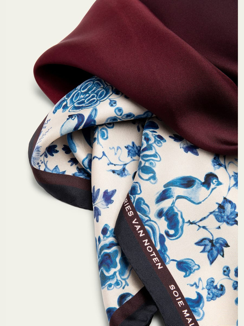 Dries Van Noten Soie Malaquais Silk Foulard outlook