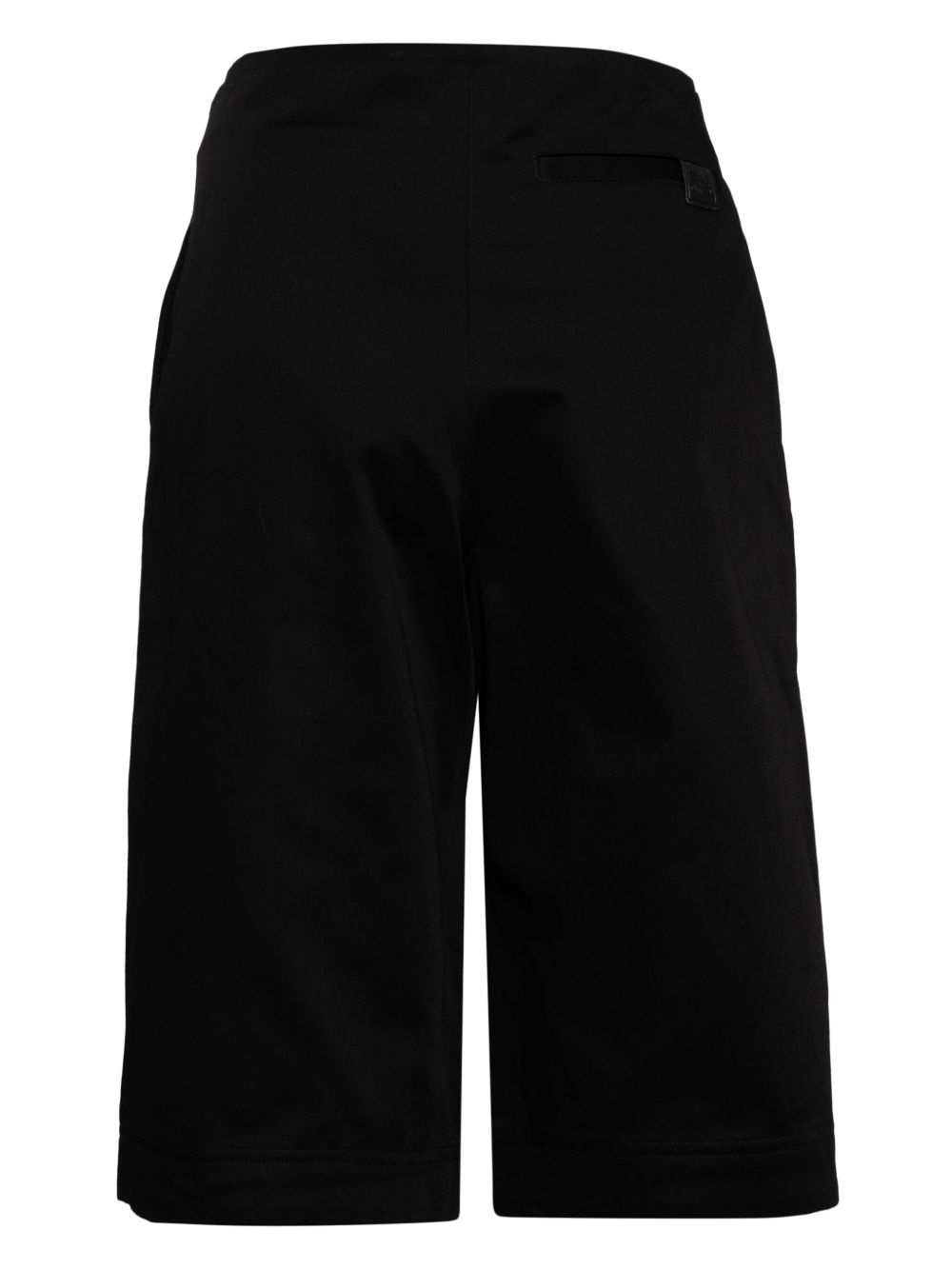 pleated cotton shorts - 2