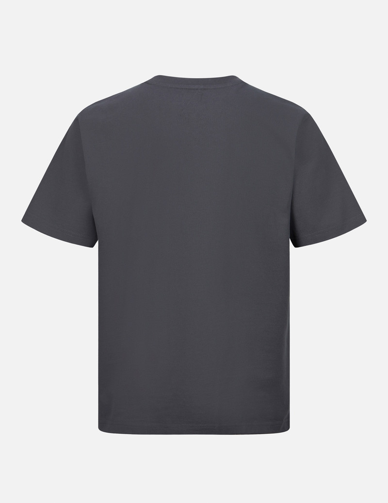 RIBBON SEAGULL AND LOGO PRINT REGULAR FIT T-SHIRT 2