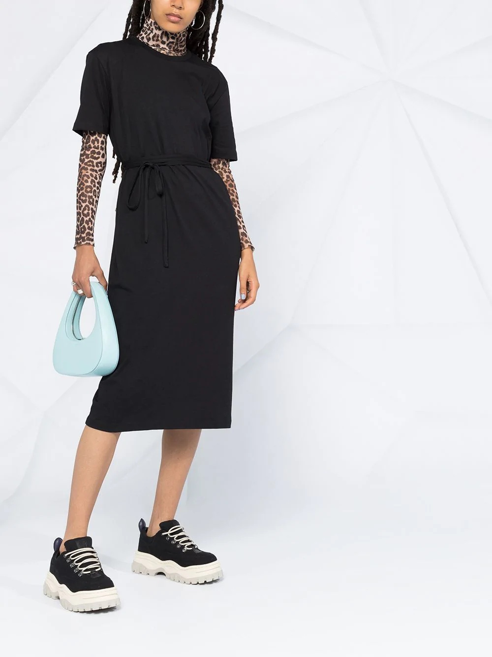 K Logo T-shirt dress - 2