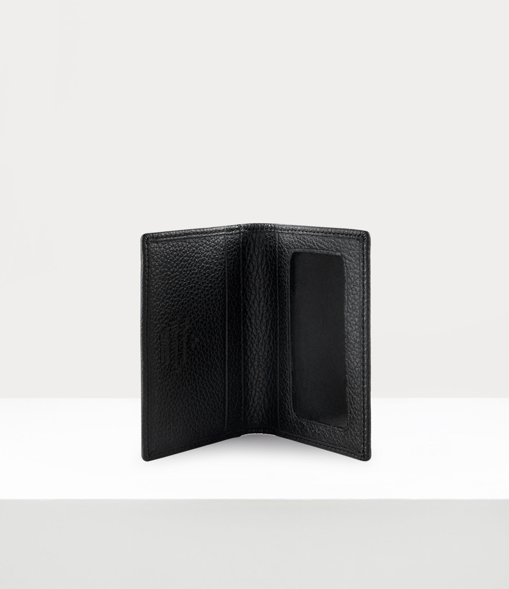 GRAIN LEATHER CARD HOLDER - 3