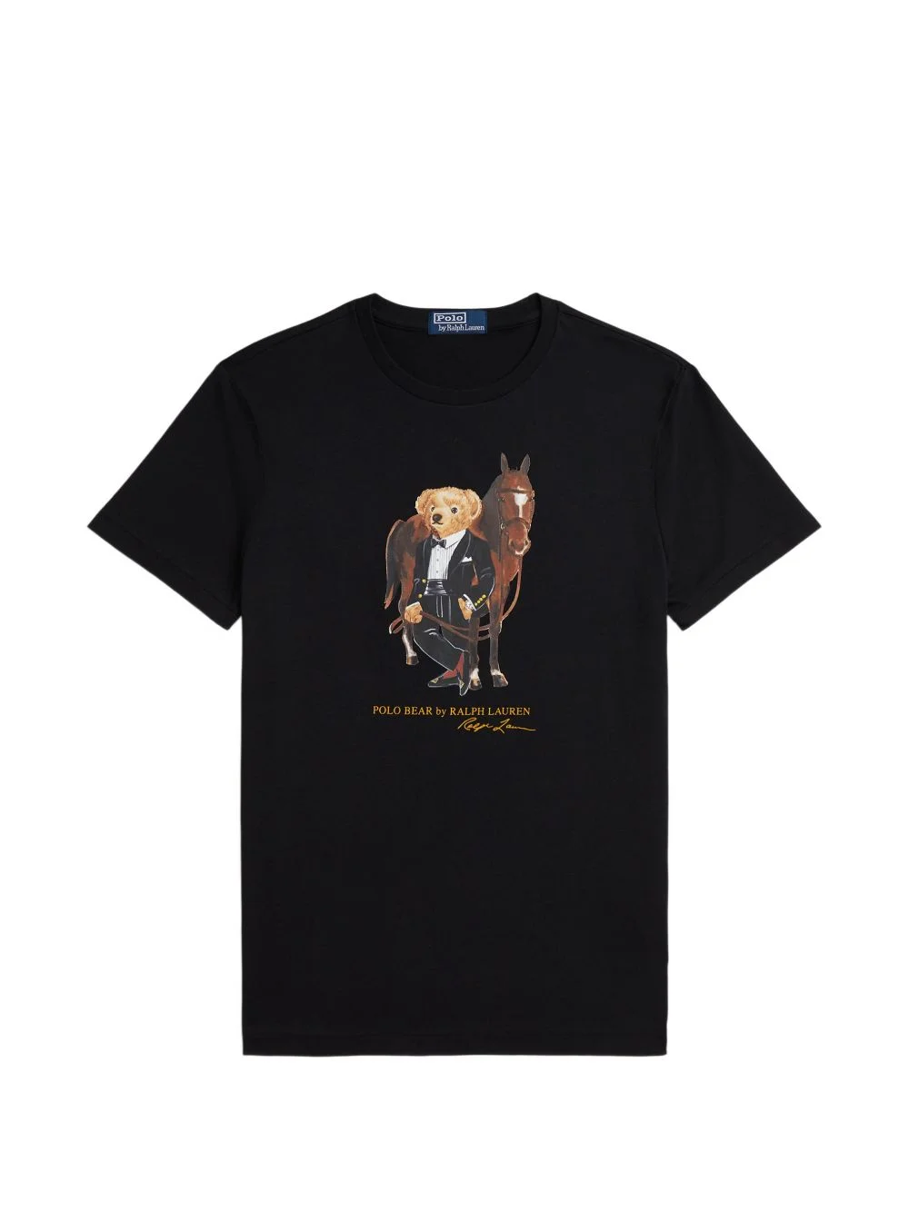 bear graphic T-shirt - 1