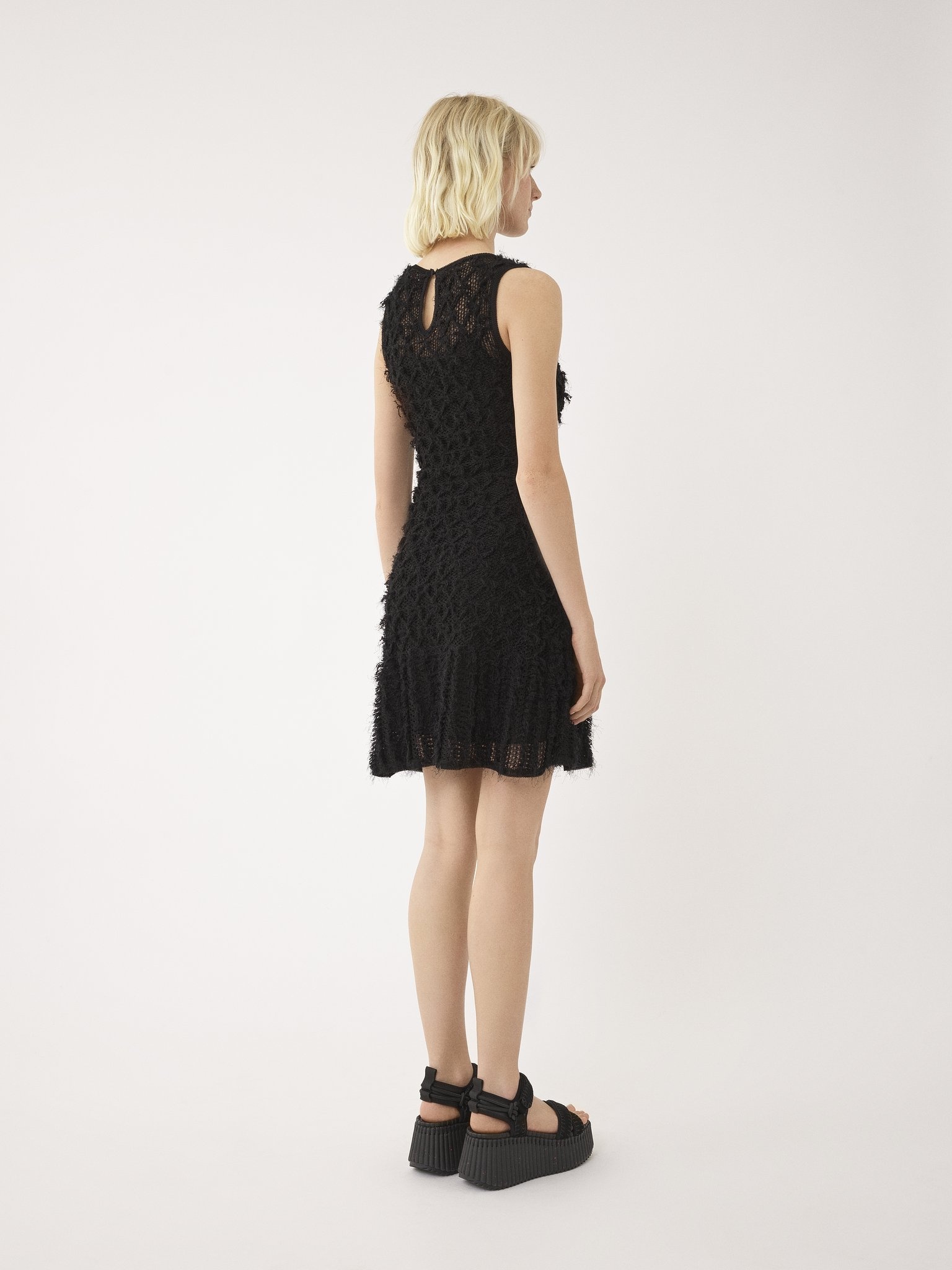 FLARE MINI DRESS - 5