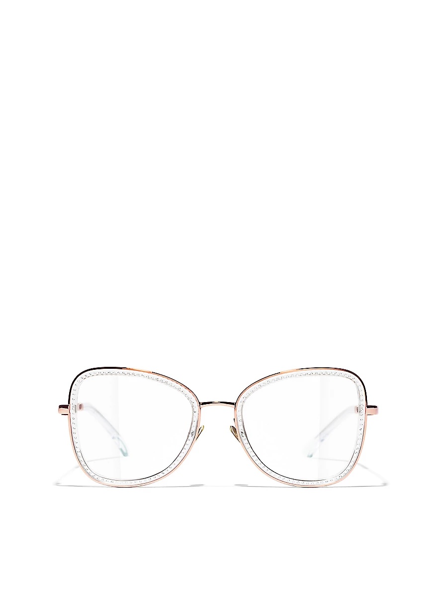CH2208B square-frame metal eyeglasses - 1