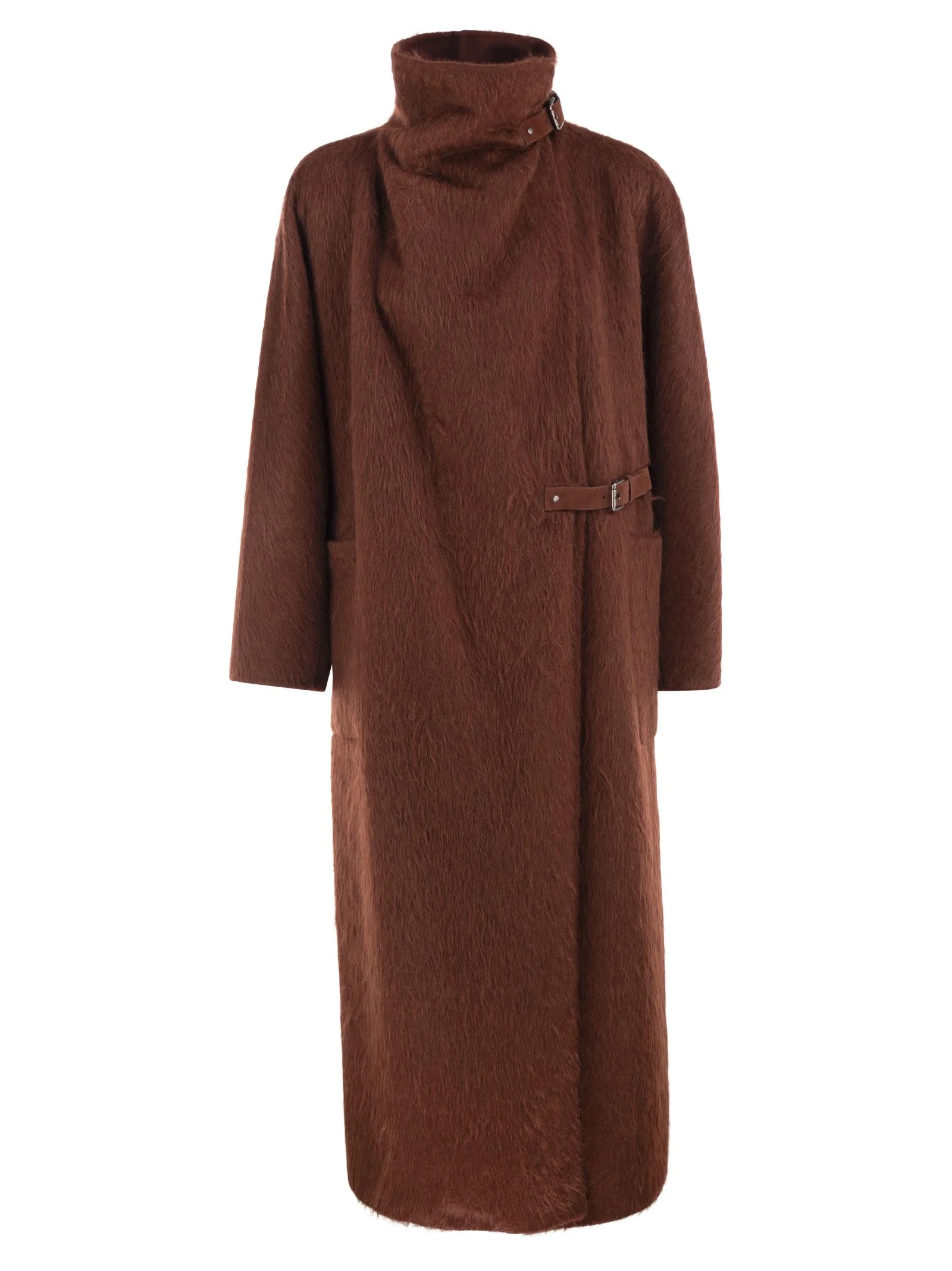 Max Mara Women Mxstempo - Long Virgin Wool And Alpaca Coat - 1
