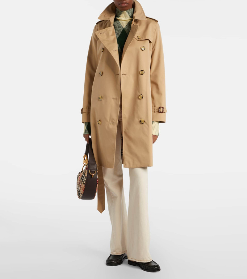 Burberry Cotton gabardine trench coat outlook