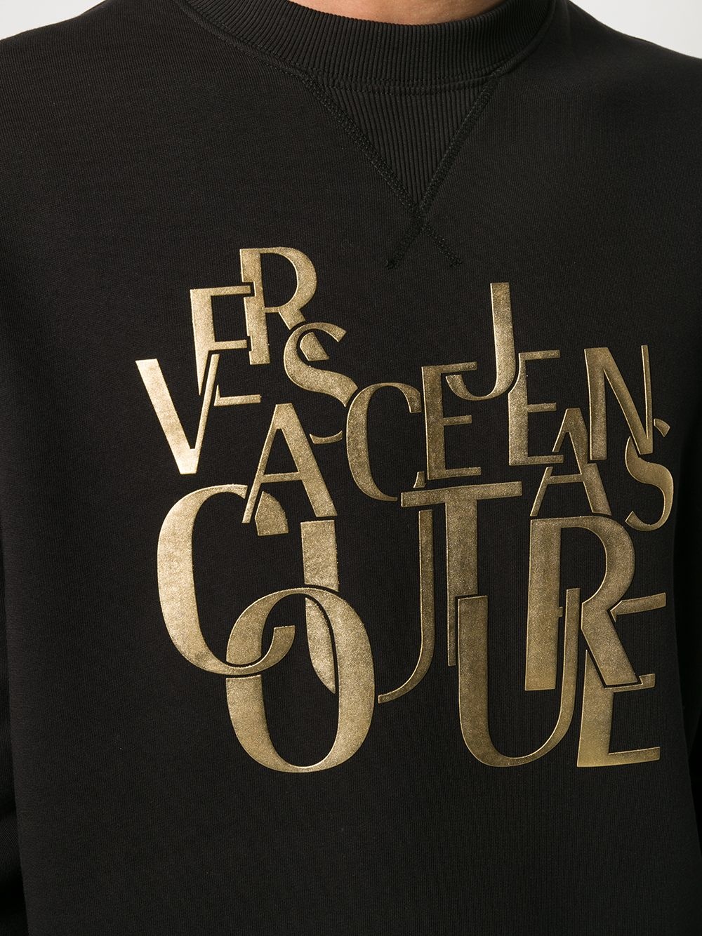 logo lettering sweatshirt - 5