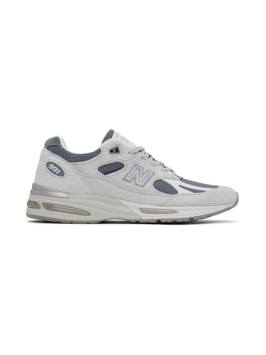Gray 'Made in UK' 991v2 Sneakers - 1