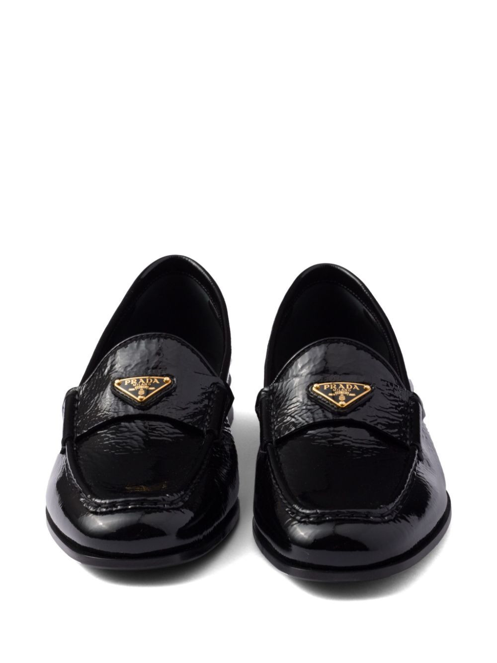 Prada Women Patent Leather Loafers - 2