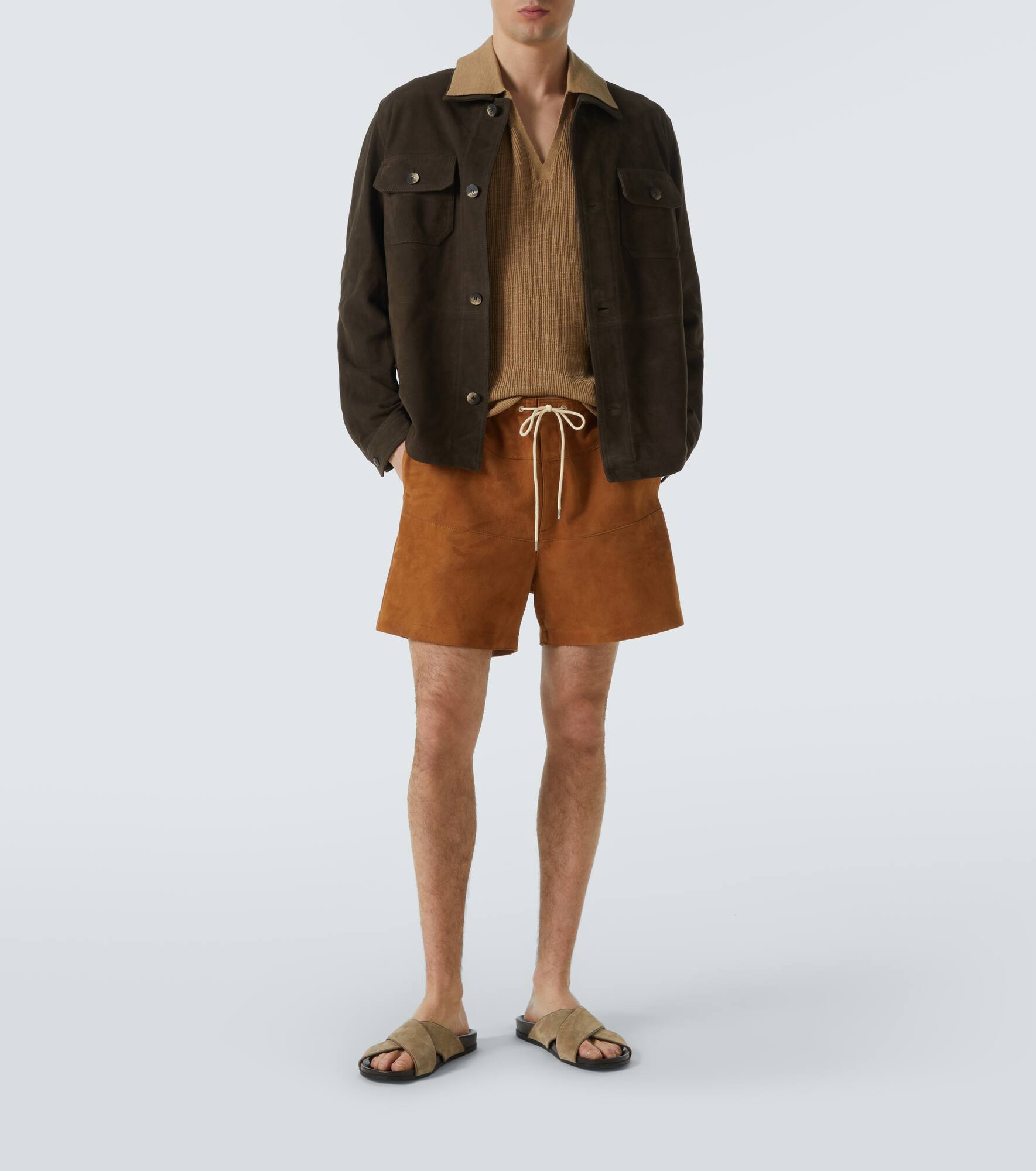 Ravi suede overshirt - 2