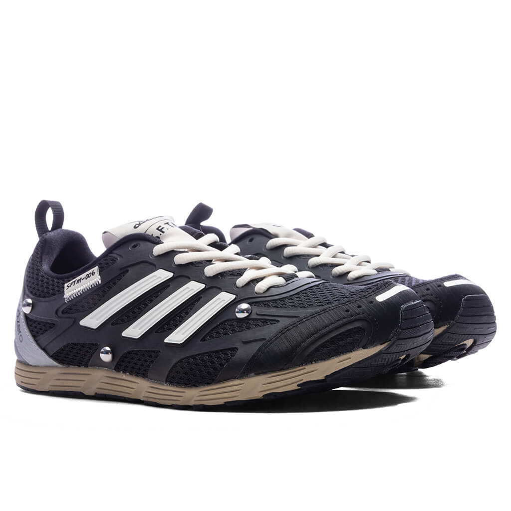 ADIDAS X SONG FOR THE MUTE ADIZERO PR - CORE BLACK/CREAM WHITE/SILVER METALLIC - 2