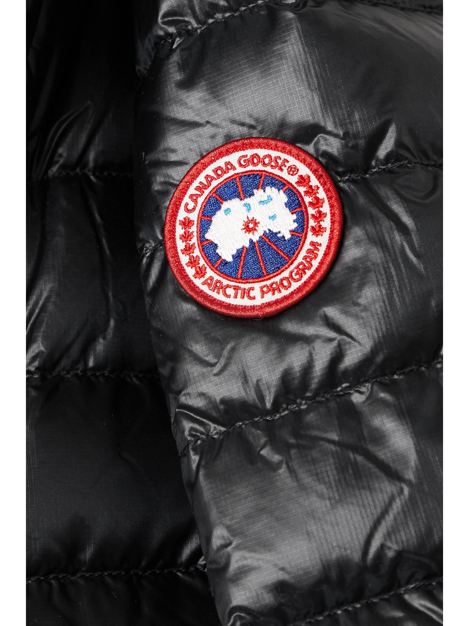 Cypress hooded quilted shell down jacket Black - 4