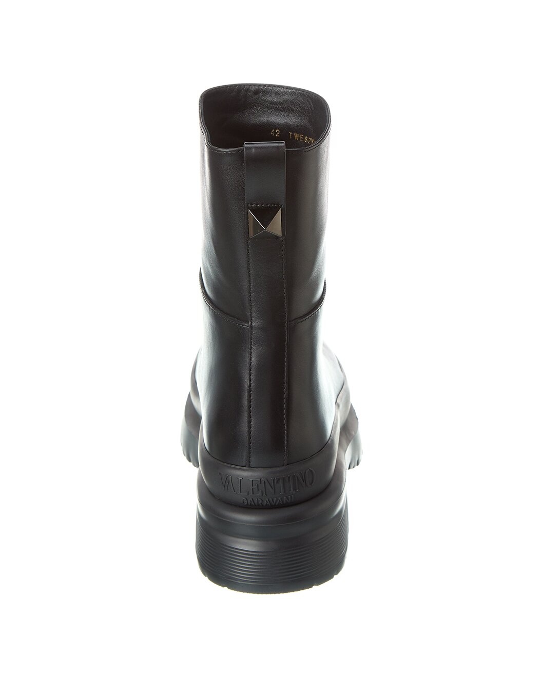 Valentino Leather Biker Boot - 3