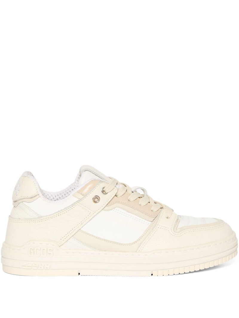 lace-up low-top sneakers 1
