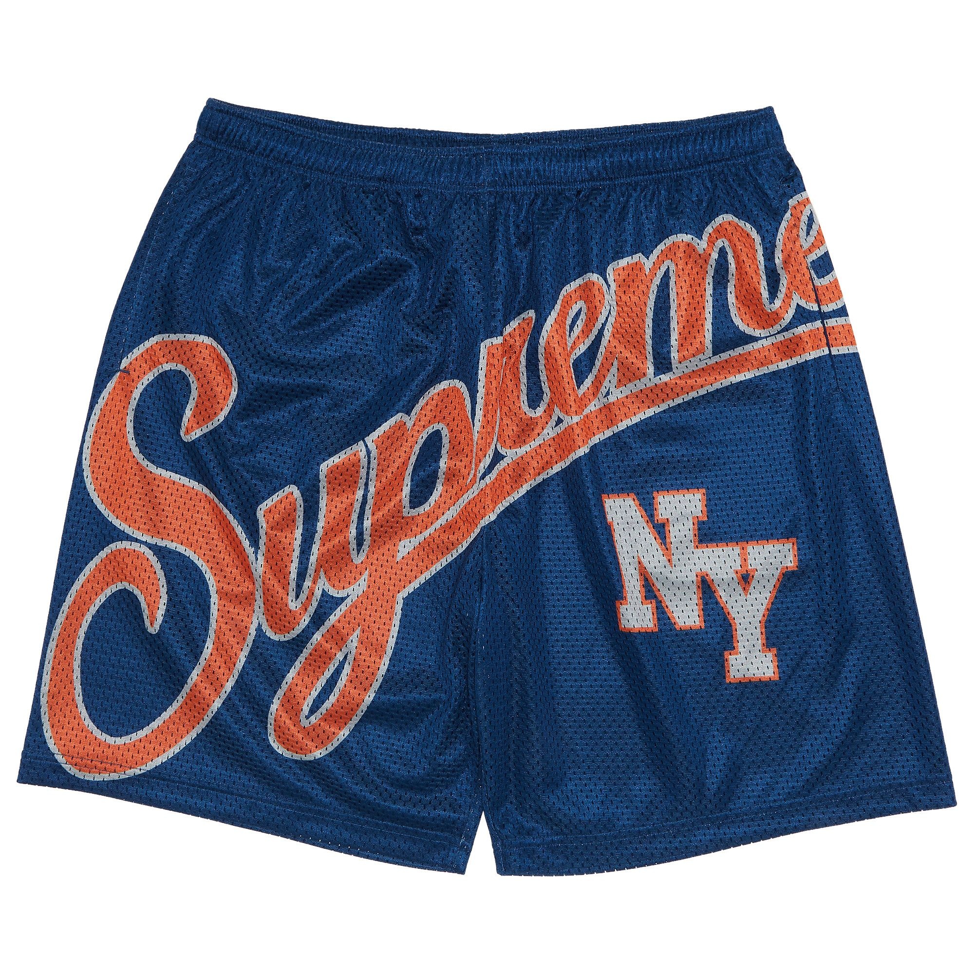 ウェア Supreme Big Script Mesh Short 313F5112-A27C-4C21-9FDF-