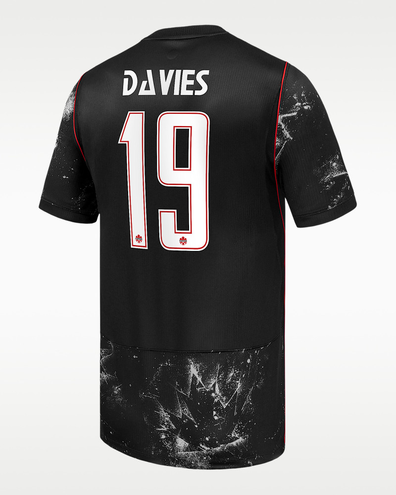 Alphonso Davies Canada Soccer 2026 Stadium Away Men's Nike Dri-FIT Soccer Jersey 1
