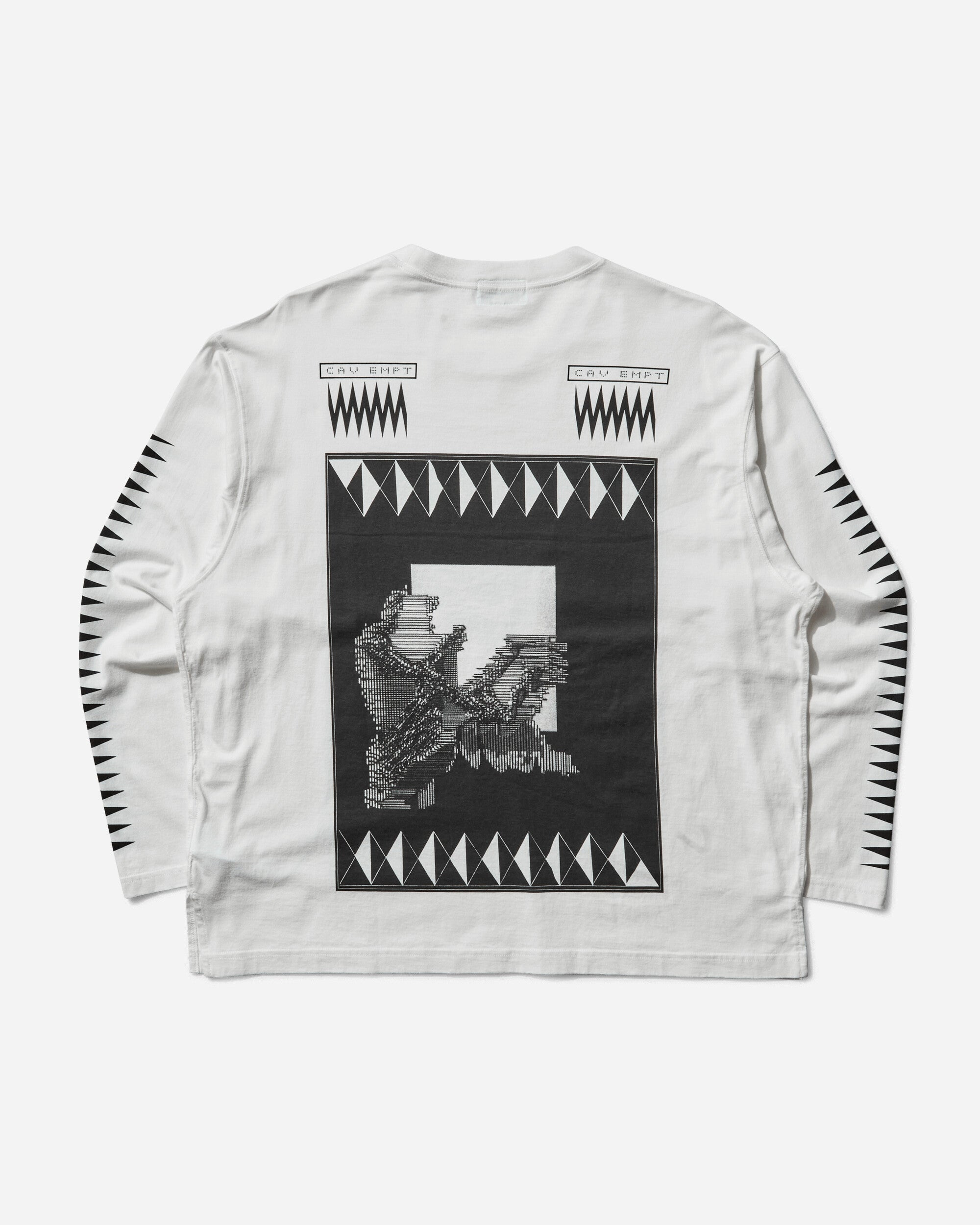 Men's Century Cameo Longsleeve T-Shirt White - 2