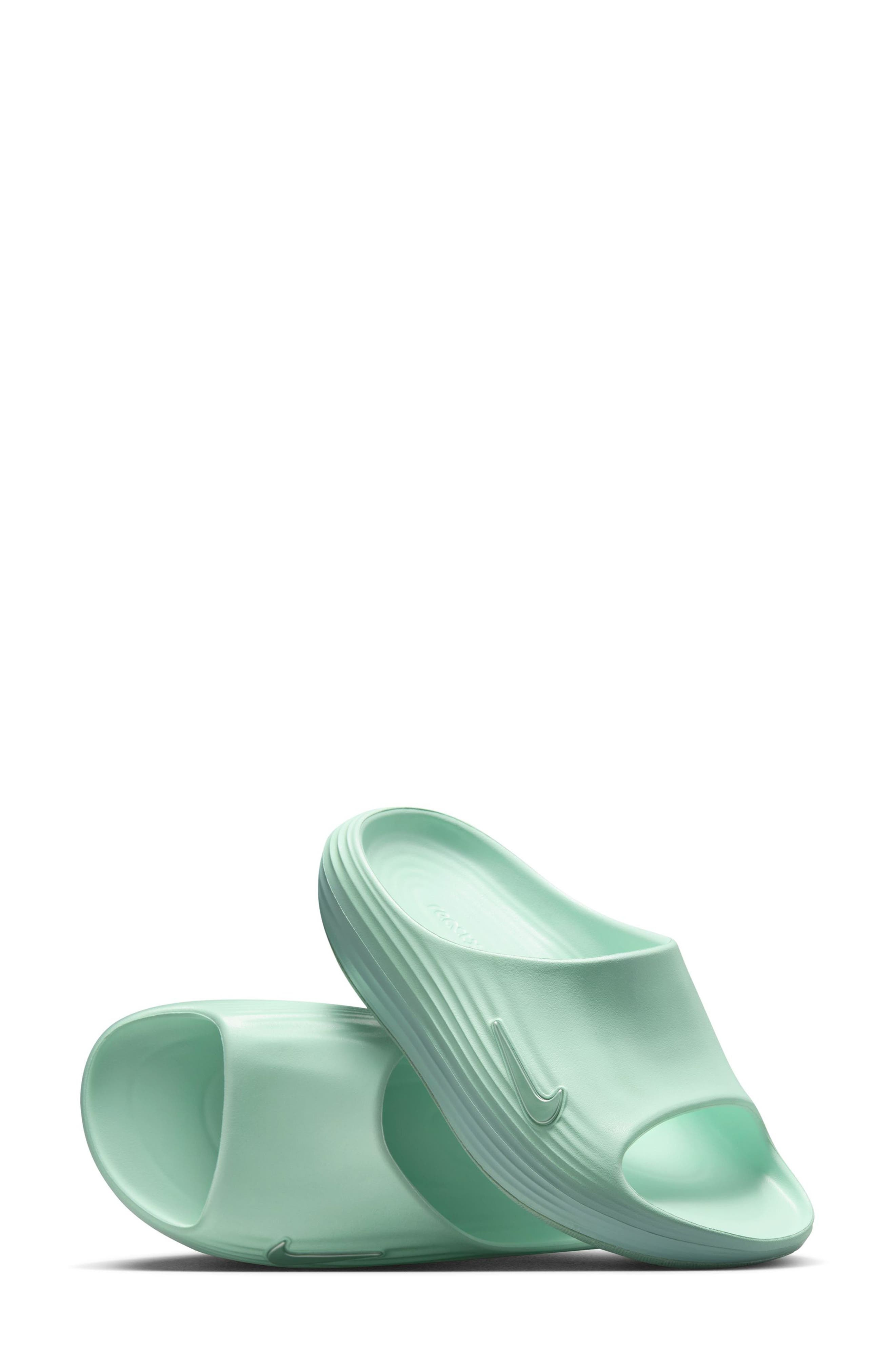 Nike ReactX Rejuven8 Slide in Mint Foam/Mint Foam/Cannon at Nordstrom - 3