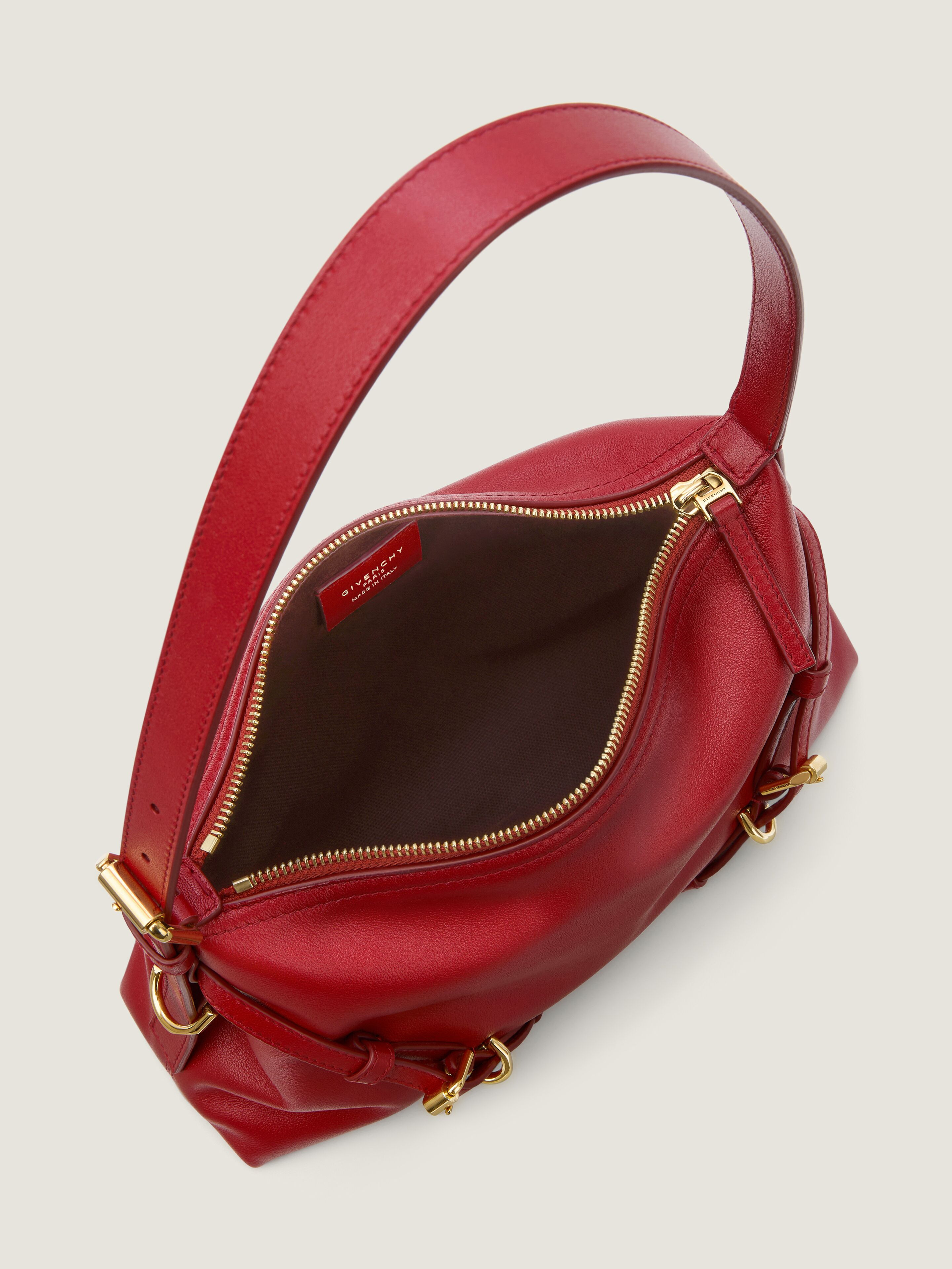 MINI VOYOU BAG IN SHINY LEATHER - 5