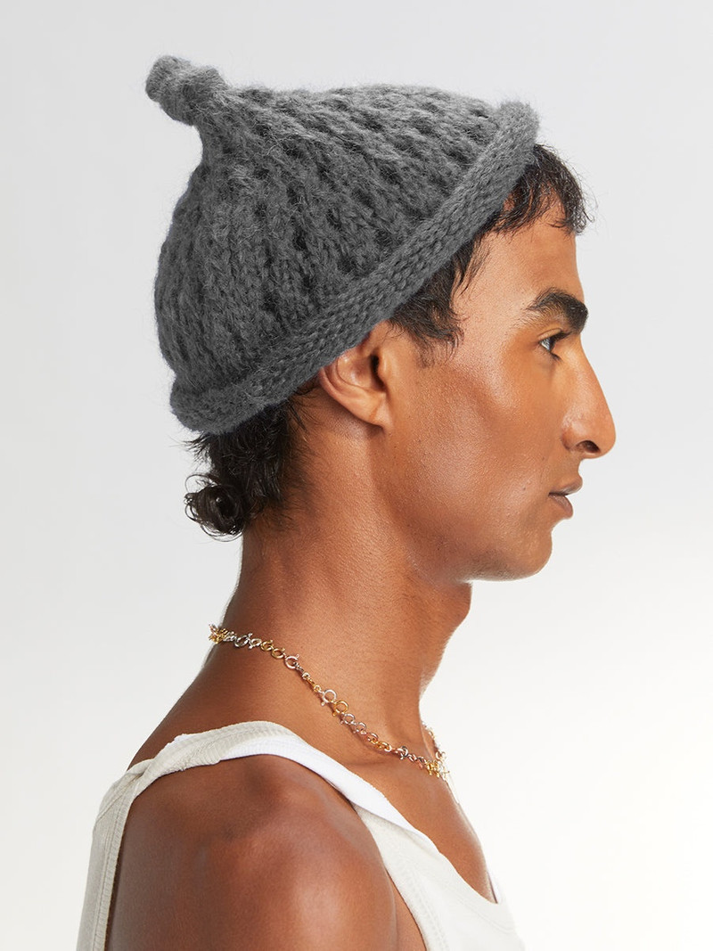 Condom Beanie Solid Grisaglia Grey 1