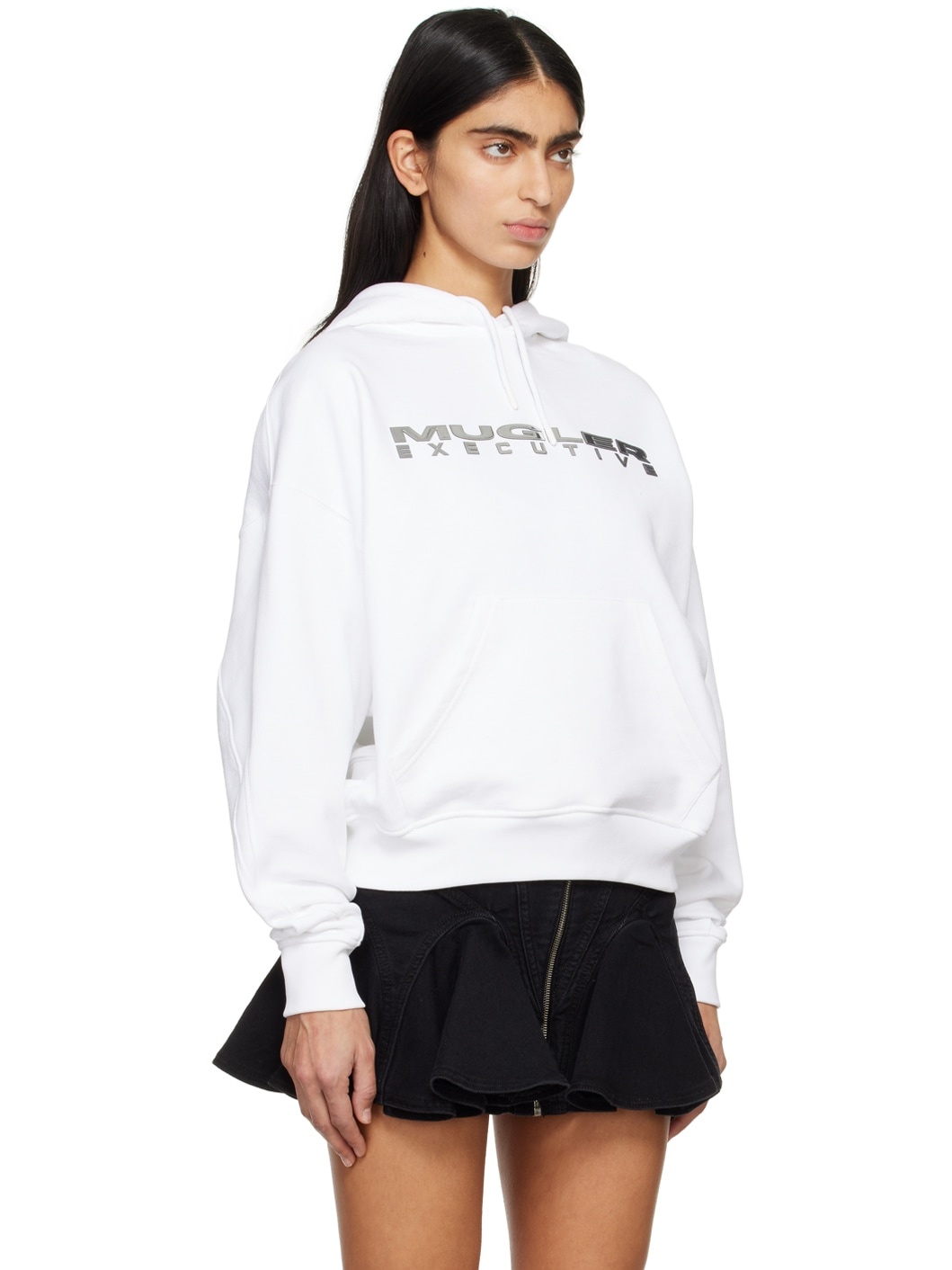 White Executive Hoodie - 2