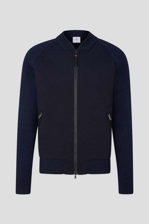 Dinoux Knit jacket in Navy blue - 1