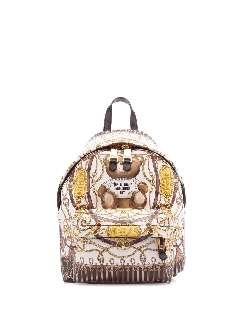 Teddy Bear print backpack - 1