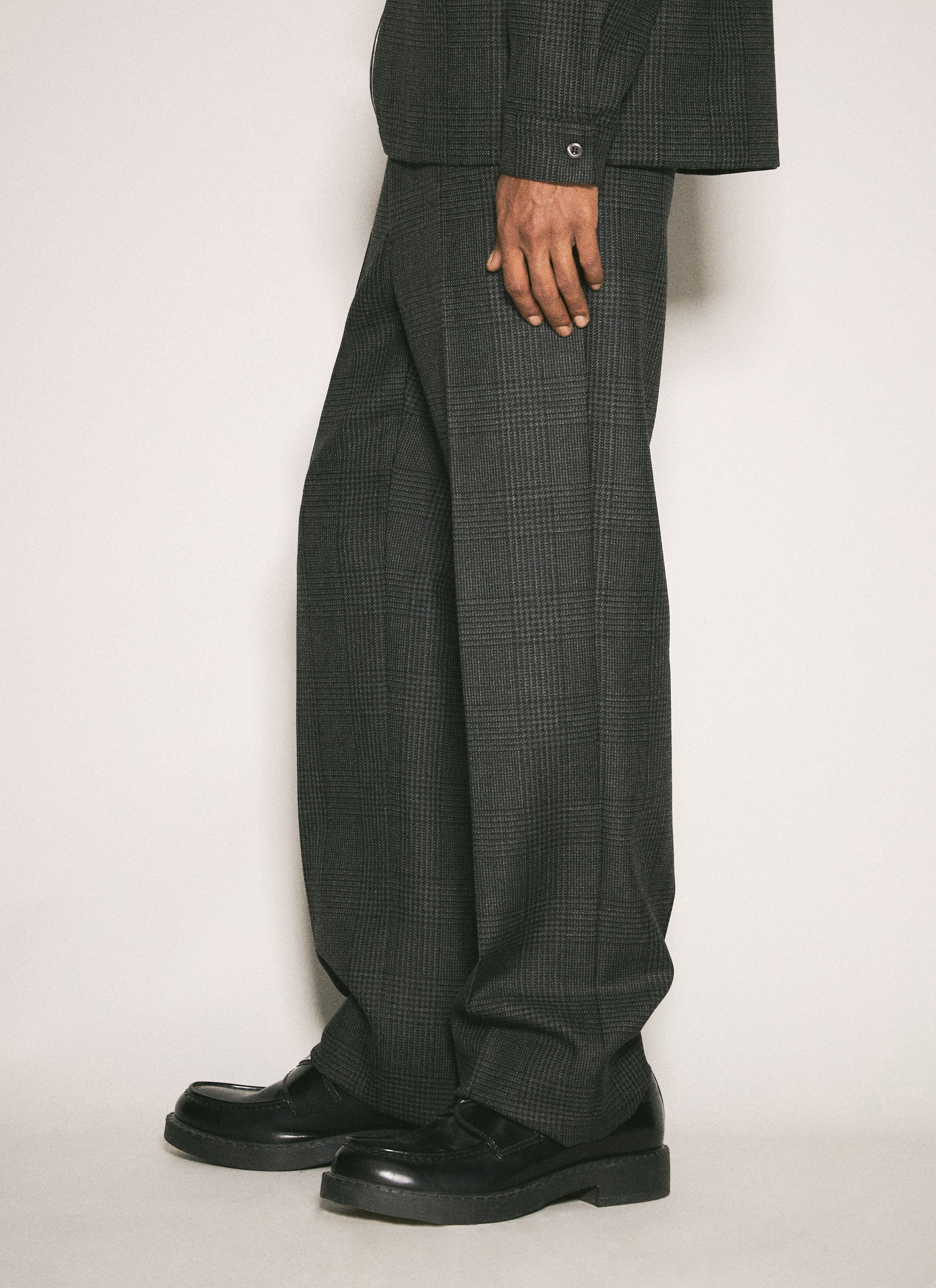 Wool Tailored Pants - 4