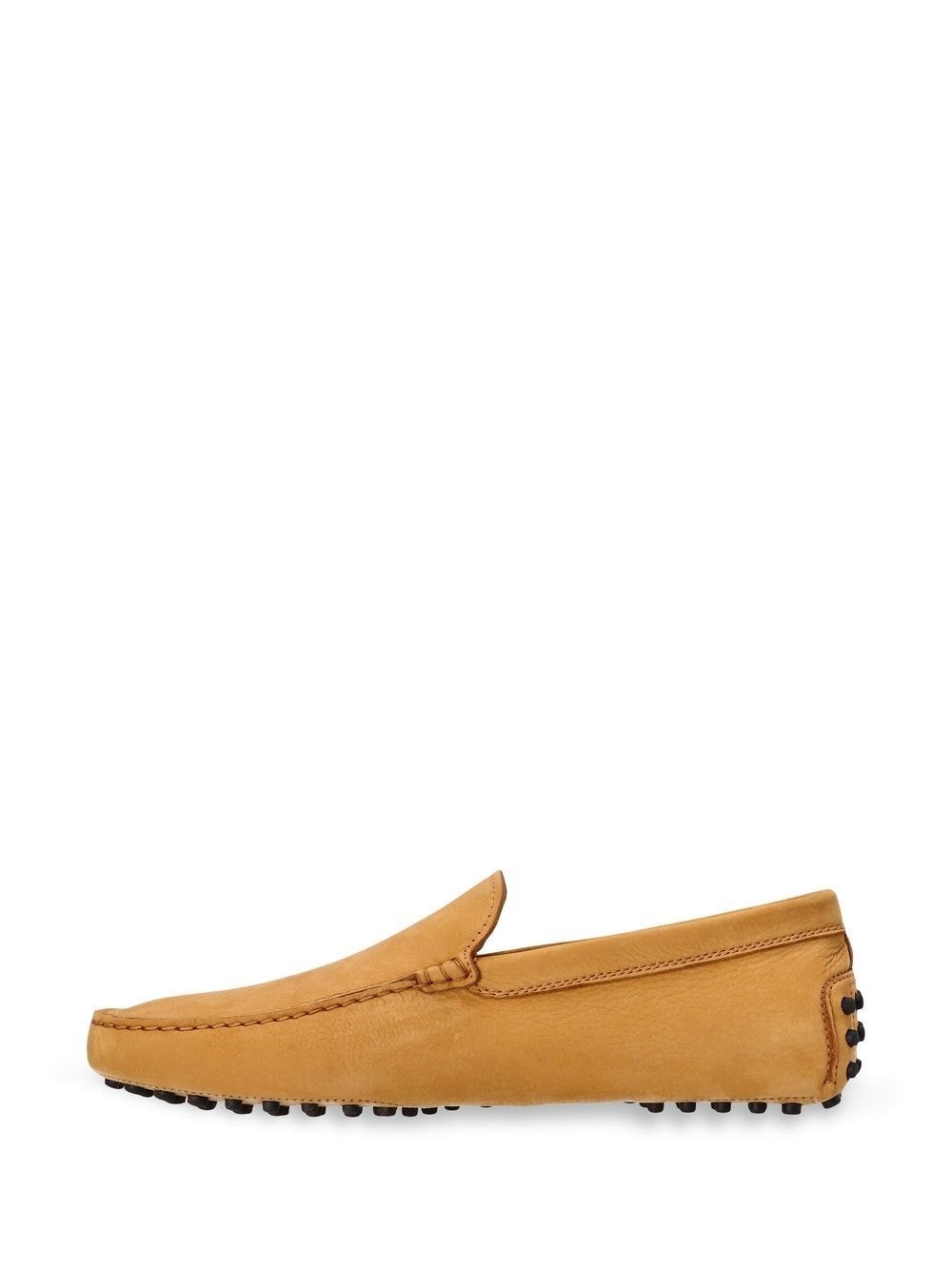 slip-on leather loafers - 5