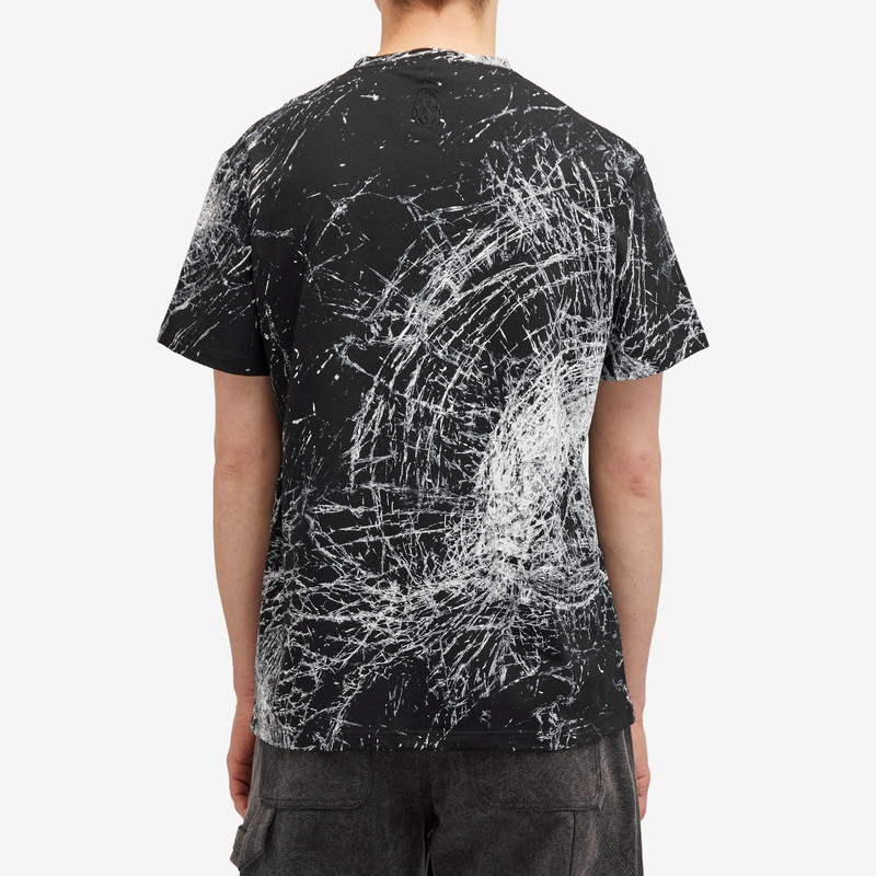Alexander McQueen Smashed Glass Print T-Shirt 3