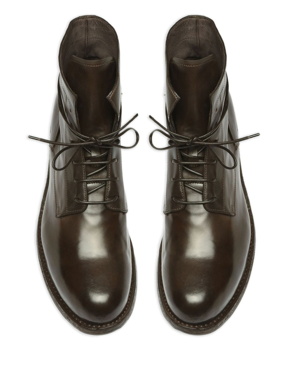 Ikon lace-up leather boots - 5