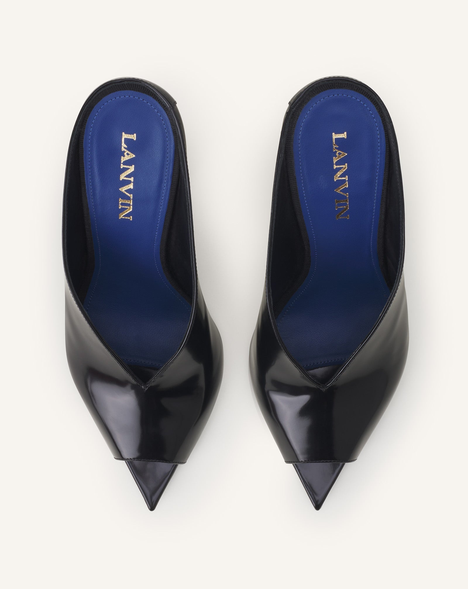 MULE MIDNIGHT STEP IN LEATHER - 4