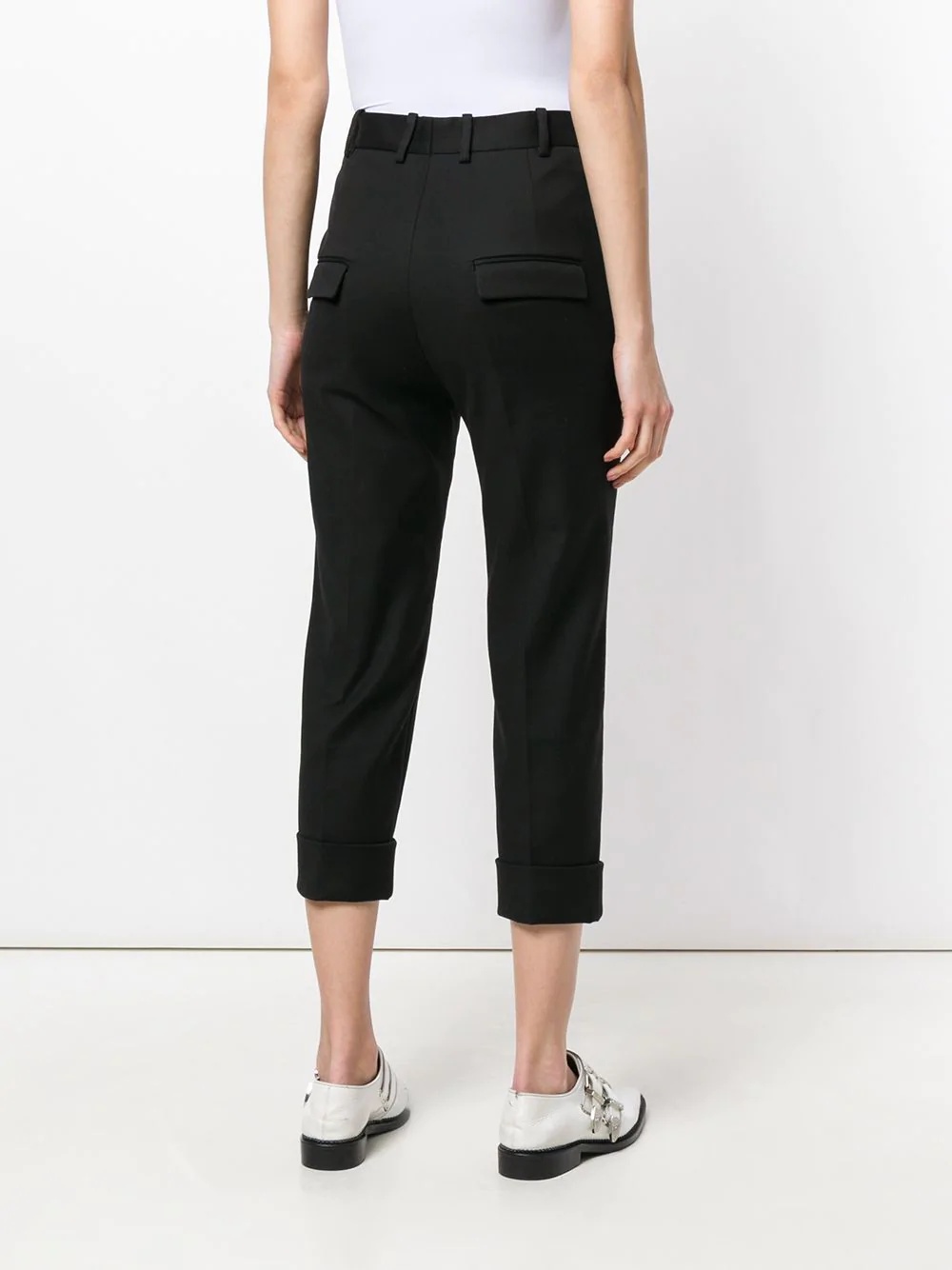 cropped tailored trousers - 4