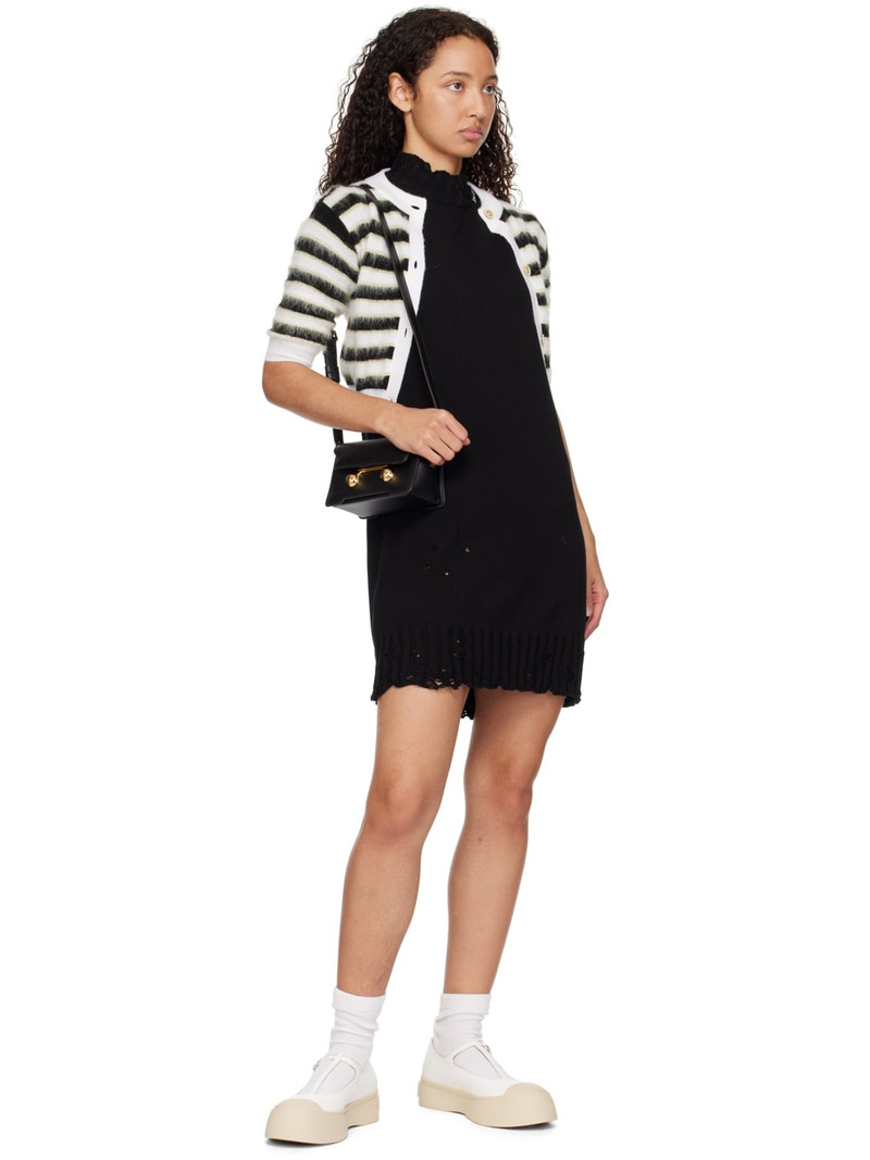 Marni White T-Bar Mary Jane Ballerina Flats outlook