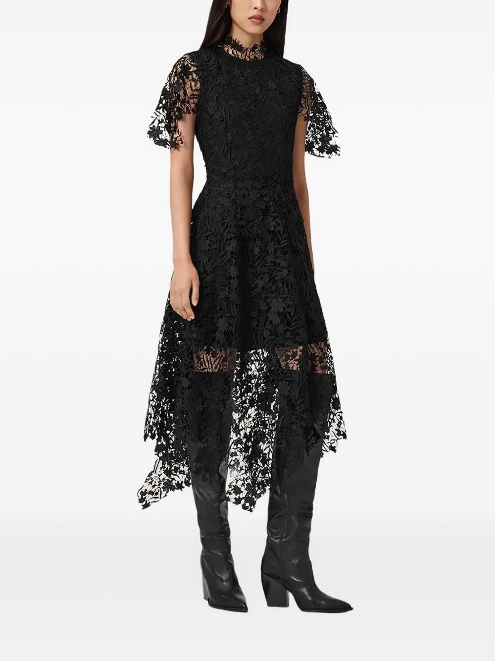 Saege lace midi dress - 1